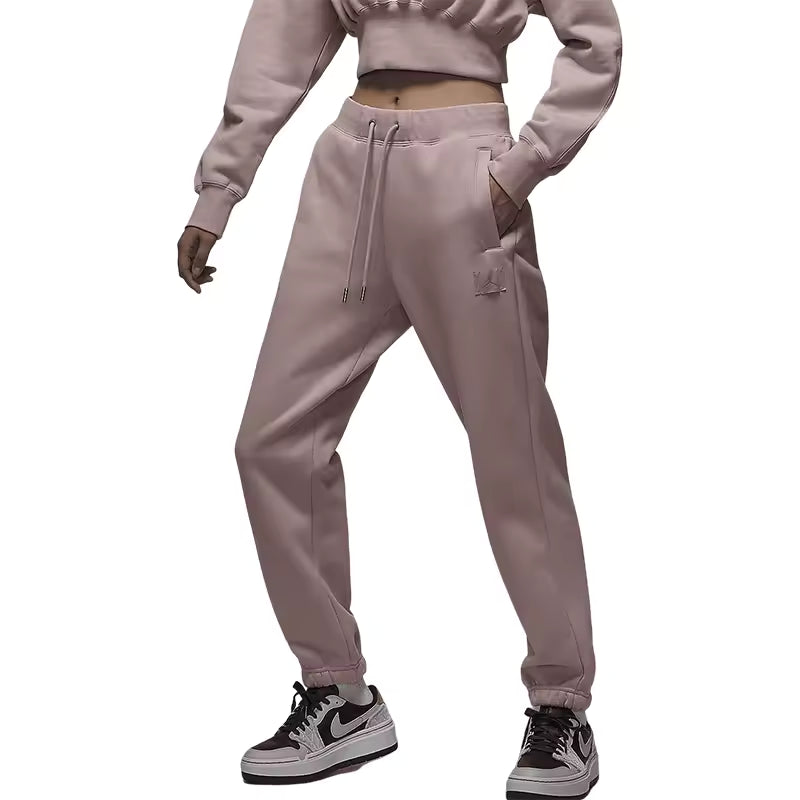 Calças de Treino Casuais e Aconchegantes Femininas Nike Jordan Autênticas – FV7060-601