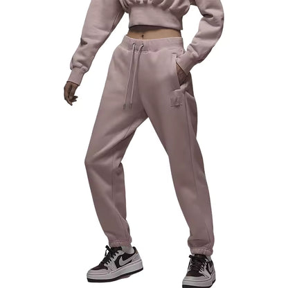 Calças de Treino Casuais e Aconchegantes Femininas Nike Jordan Autênticas – FV7060-601