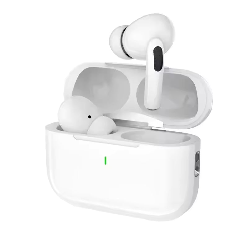 Para AirPods Originais Pro 5 / Pro 5C – Auscultadores Bluetooth Sem Fios TWS, Desportivos e Gaming, Compatíveis com Smartphones