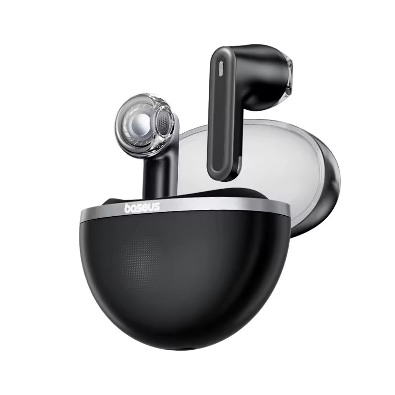 Baseus Bowie E5 TWS – Auscultadores Sem Fios Bluetooth 5.3, com Dois Microfones, Redução de Ruído, Chamadas em HD e Design Desportivo